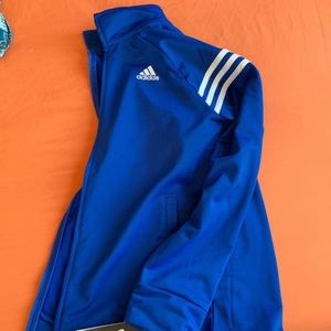 Blue adidas
